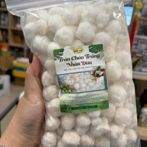 Trân châu trắng nhân dừa tươi