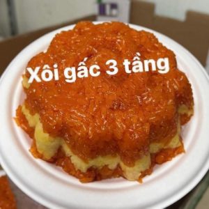 Xôi Gấc 3 Tầng