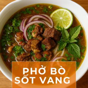 Phở Bò Sốt Vang CZ